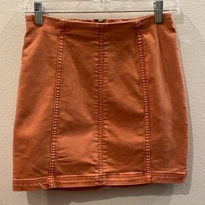 Free People Modern Femme Mini Skirt